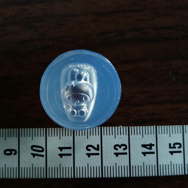 DIY - Khuôn làm charm trang trí nail 3D, phụ kiện cài áo, hoa tai, thời trang, ghim kẹp giấy - Mẫu Kitty & Melody