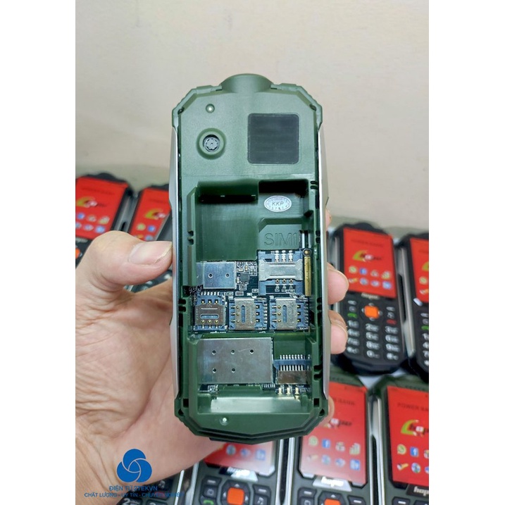 Điện thoại 4 sim Hope K31 loa to,pin siêu khủng 15.000 mah kèm chức năng thay đổi giọng nói, ghi âm cuộc gọi