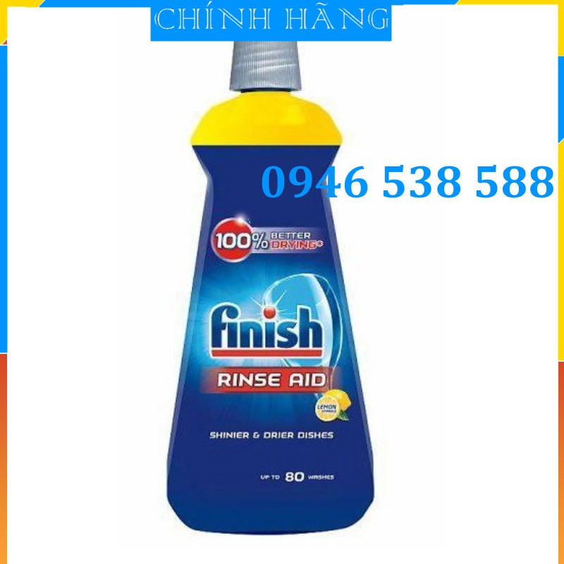 Bột rửa chén finish 2.5kg+Muối rửa chén Finish 1.5kg+Nước bóng finish 750ml - HANOIMART