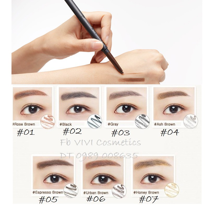 Chì kẻ mày Innisfree Auto Eyebrow Pencil