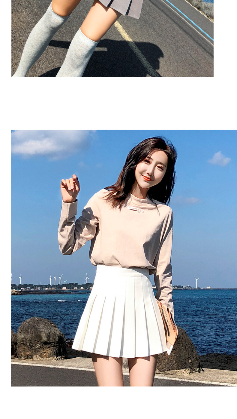 Chân Váy Chữ A Lưng Cao Phong Cách Hàn Quốc Thời Trang Cho Nữ | BigBuy360 - bigbuy360.vn