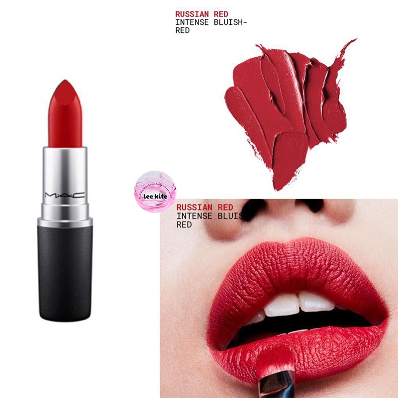 Son MAC Matte Màu 612 Russian Red - Màu Đỏ Cổ Điển