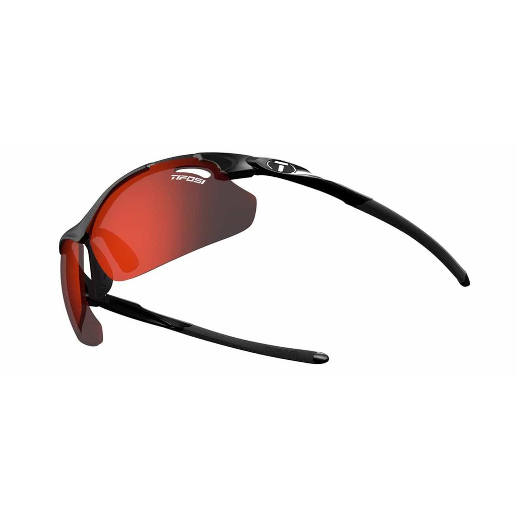 [CHÍNH HÃNG] KÍNH MÁT THỂ THAO UNISEX TIFOSI TYRANT 2.0 - GỌNG GLOSS BLACK, BỘ 3 TRÒNG CLARION RED / AC RED / CLEAR