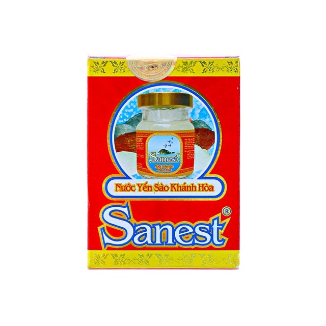 COMBO 10 hũ Nước Yến sào Khánh Hoà Sanest có đường 70ml