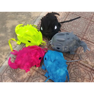 BALO ĐỰNG MŨ BẢO HIỂM HÌNH THÚ - khủng long - cá sấu - rồng