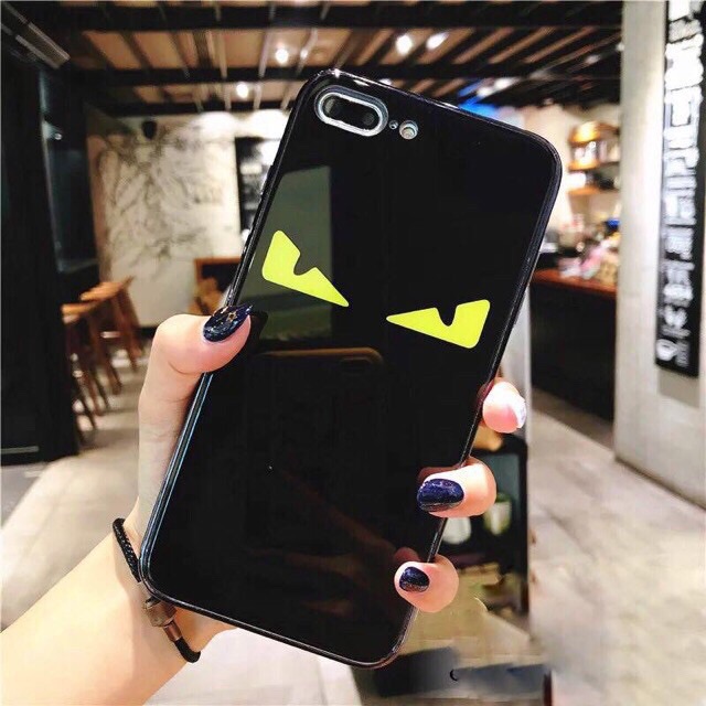 Ốp Lưng Kính Bóng 13ProMax 12ProMax 11ProMax XSMAX X XS 7Plus FUKISHOP