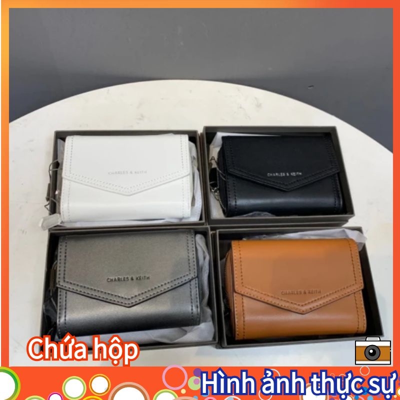 Ví Ngắn Cnk Singapore Có Khóa Kéo10770427/10770477Hộp Đựng Thẻ Nhiều Ngăn Tiện Dụng