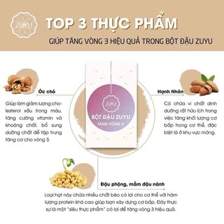Bột Đậu Tăng Vòng 3 ZuYu