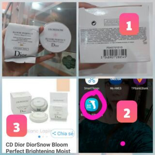 Phấn nước dior kèm 1 lõi sơ cua
