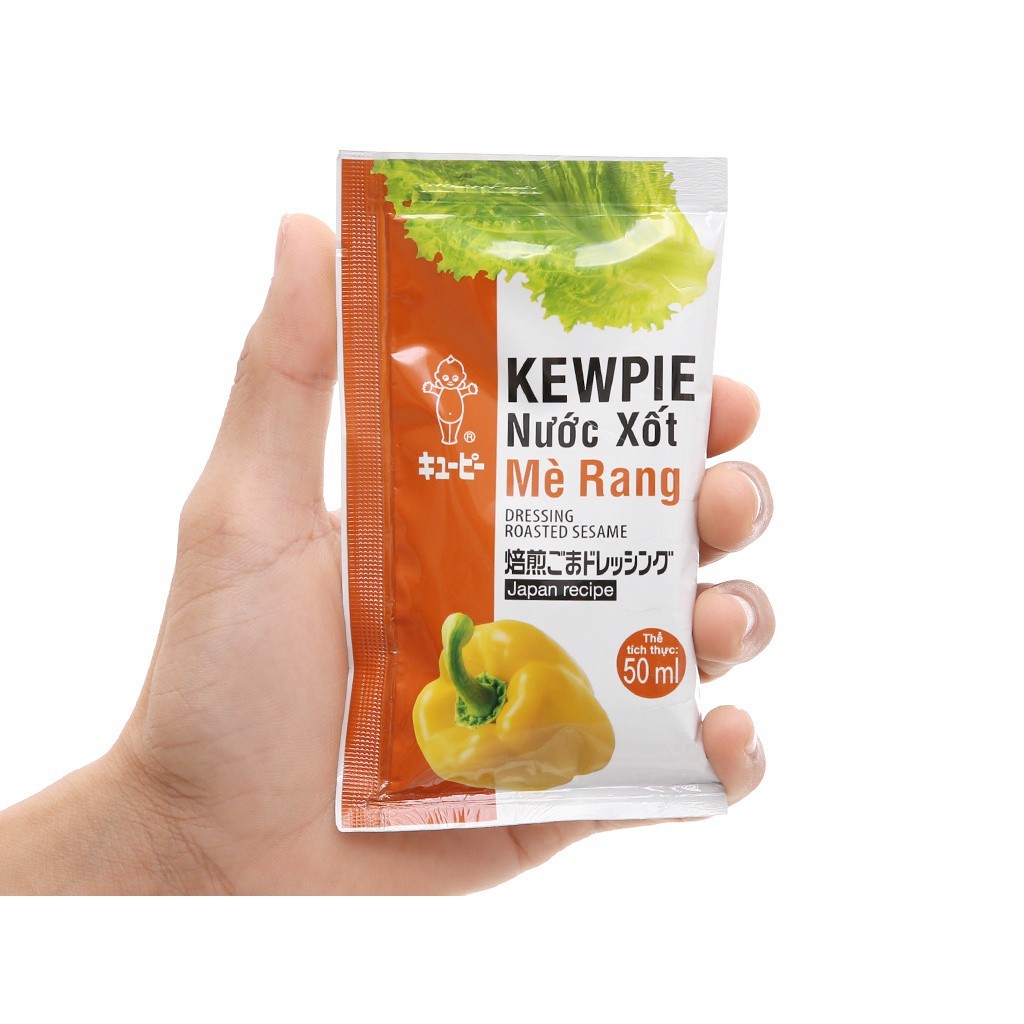 Nước sốt mè rang Kewpie 15ml - Nước chấm mè rang chính hãng