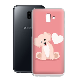 Ốp lưng Samsung Galaxy J6 plus in họa tiết anime chibi dễ thương - 01050 Silicone Dẻo