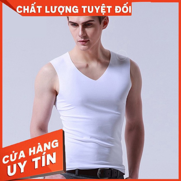 Áo Thun Sát Nách - Body, Thể Thao, Cổ Tim, Kingchuyensi, U09 - Nam