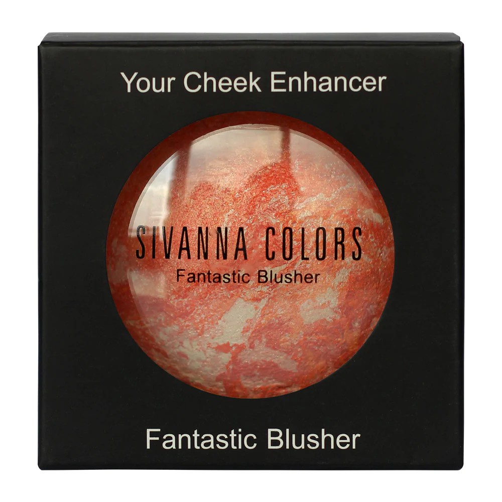 PHẤN MÁ HỒNG ÁNH NHŨ TÔNG HỒNG CAM SIVANNA FANTASTIC BLUSHER DU105