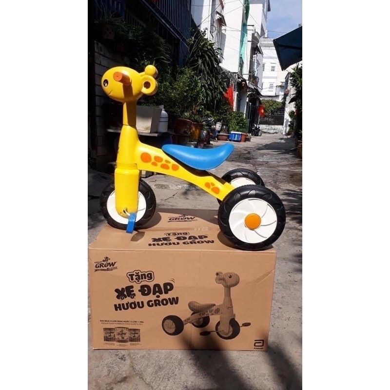 Xe đạp hình hươu  cho bé CHO BÉ - Hàng KM Growl cho bé từ 1-4 tuổi.làm từ nhựa cao cấp