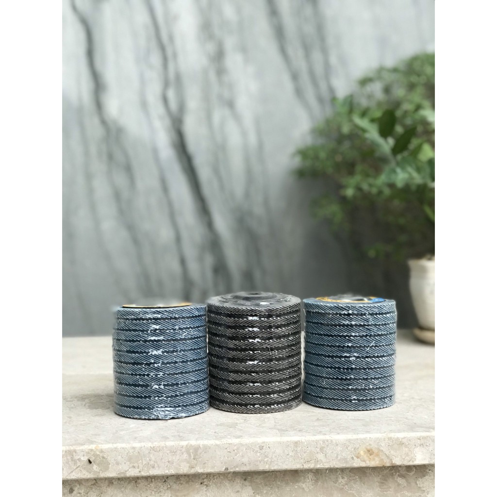 Nhám xếp 1 tấc- Đĩa mài nhám xếp Hàng chuẩn chất lượng - 1 lốc 10 cái