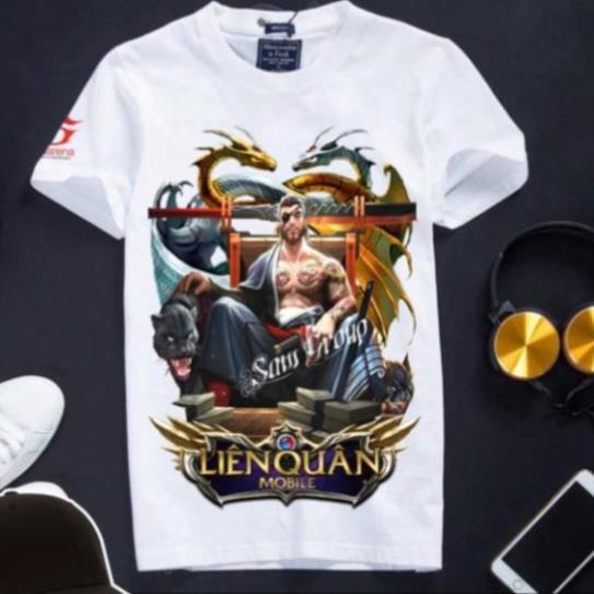 VHL Store [Đủ size] Áo Liên Quân cotton màu trắng chất cực đẹp - Ryoma bang chủ VHL Store