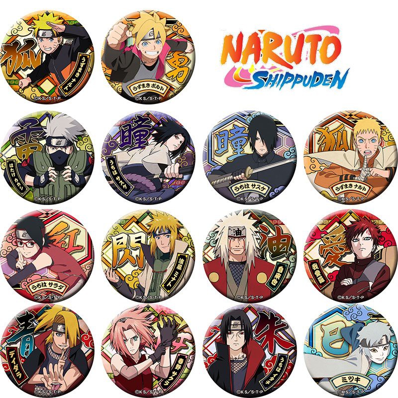 combo 3 huy hiệu naruto chỉ 27k