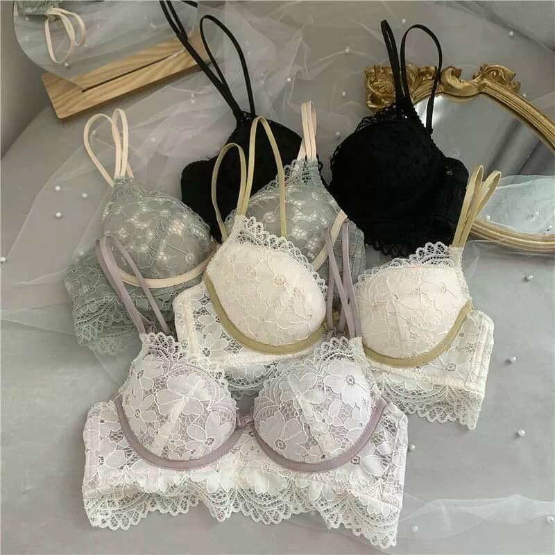 Bộ Đồ Lót Ren Nữ Công Chúa Có Gọng Nâng Ngực , Đệm Vừa Cực Kỳ Sexy Ren Mềm Mại Nhìn là Mê Thiết Kế Siêu Hút Mắt -9875 | BigBuy360 - bigbuy360.vn