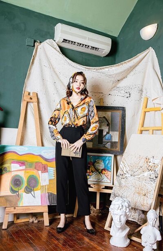 Quần baggy cạp kiểu KT