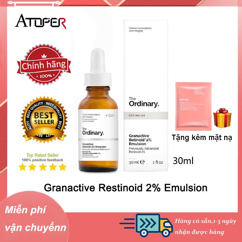 Serum The Ordinary Granactive Retinoid 2% Emulsion Chính hãng 30ml