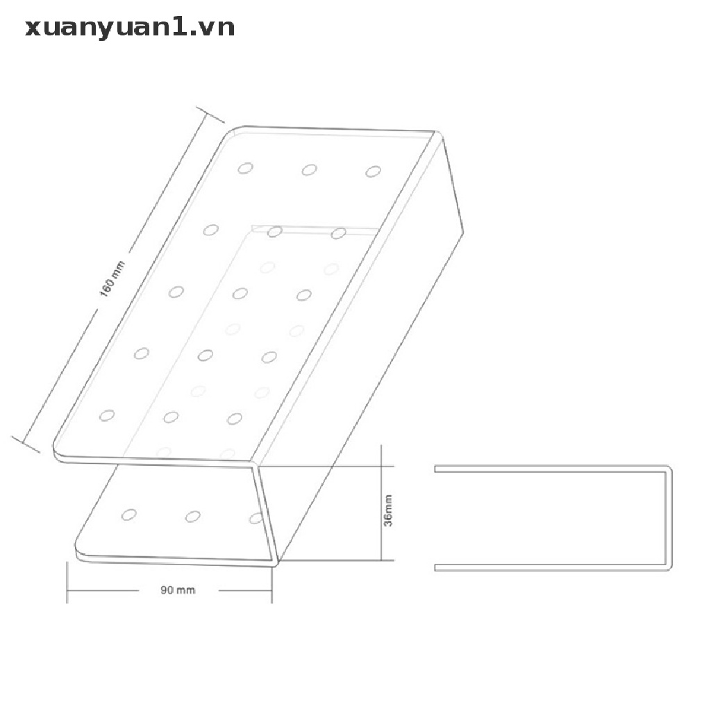 Giá Đỡ Kẹo Mút Bằng Acrylic Trong Suốt 15 Lỗ Tiện Dụng