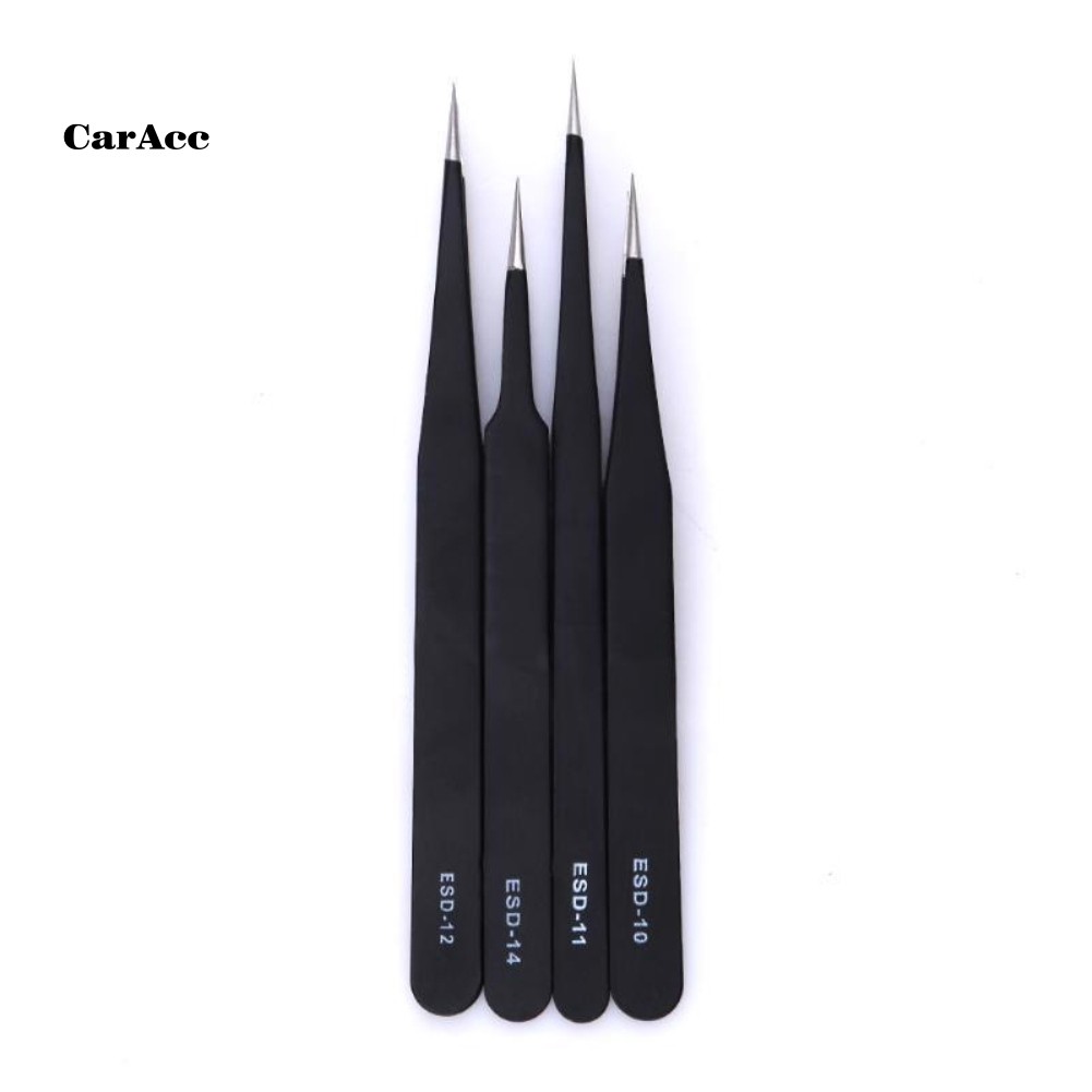 Set 6 Nhíp Thép Carbon Chống Tĩnh Điện Dùng Để Sửa Chữa Ô Tô