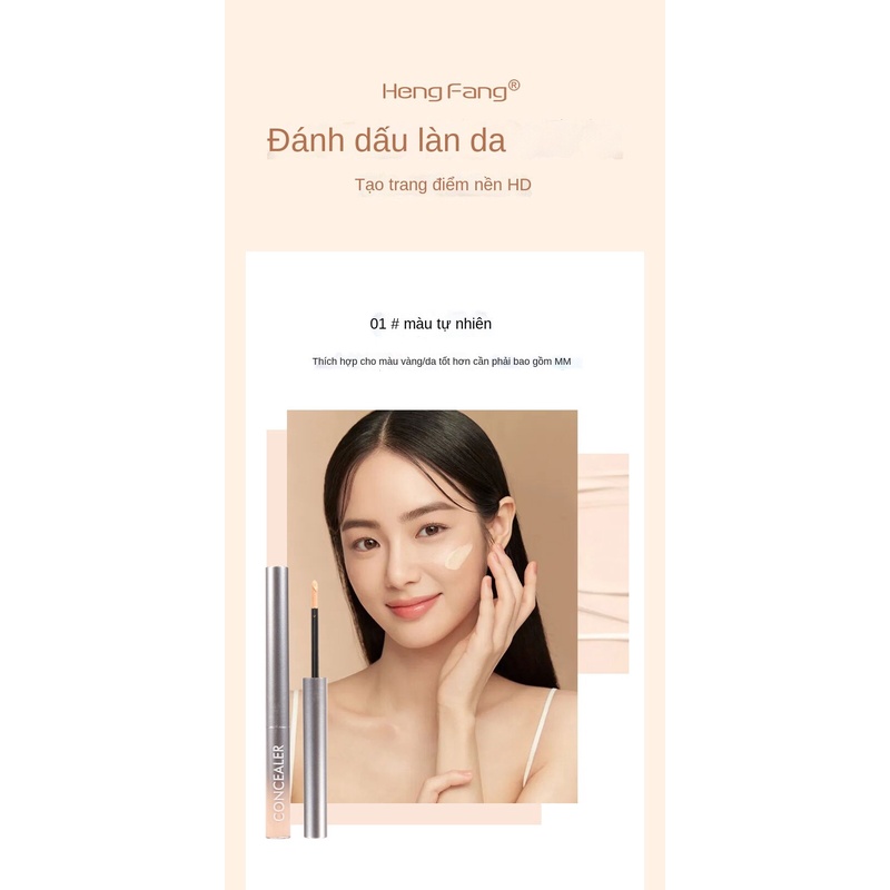 Kem che khuyết điểm dạng lỏng Hengfang che phủ quầng thâm và mụn cho học sinh
 | BigBuy360 - bigbuy360.vn