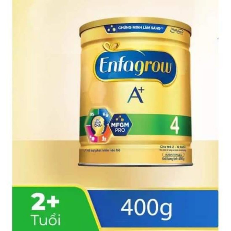 sữa Enfa A+ 4 cho bé từ 2t - 6t1.2.9.k / hủ 400g