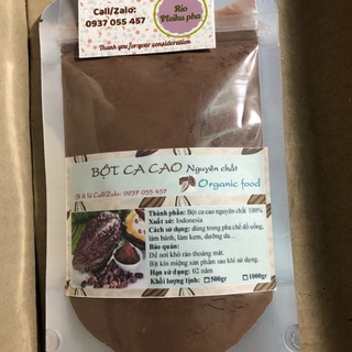 100gr Bột cacao nguyên chất