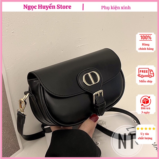 Túi Xách Nữ 𝑺𝑨𝑳𝑬 50%- Túi Đeo Chéo Da Đẹp, Dáng Thuyền Cá Tính, Hàng Cao Cấp Mới Về Đủ Màu