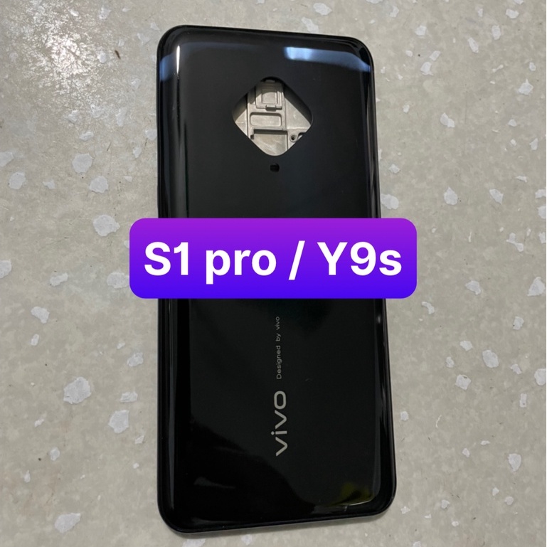 bộ vỏ vivo S1 pro / vivo Y9s dùng chung (bộ gồm lưng,xương máy,phím và bộ kính camera)