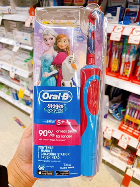 Bàn Chải Điện Oral B Vitality Pro White Electric Toothbrush