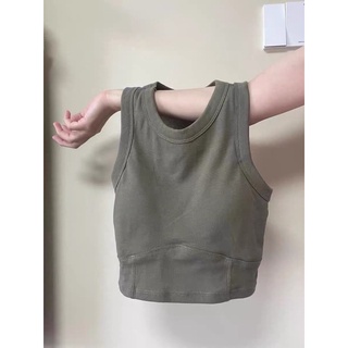 Áo croptop ba lỗ tôn eo