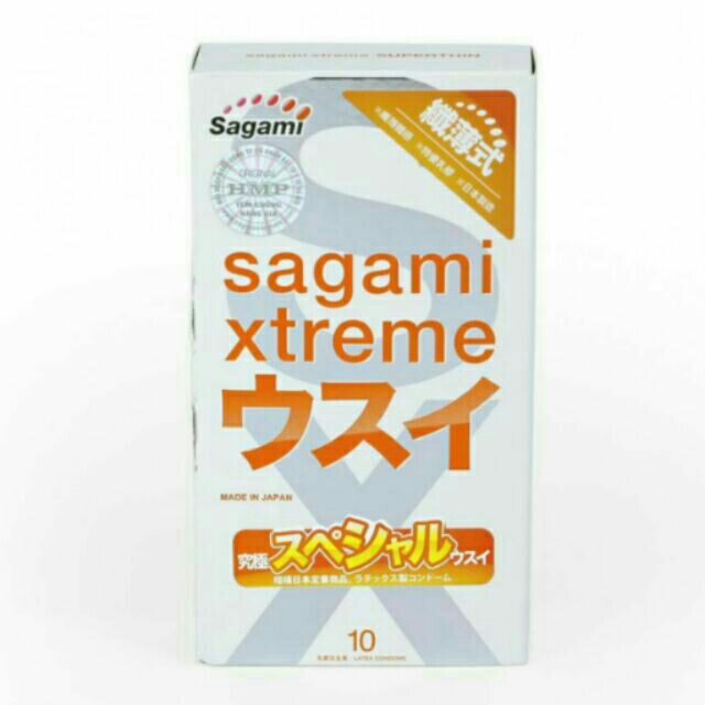 Bao cao su Sagami Xtreme Super thin ( hộp 10 cái)