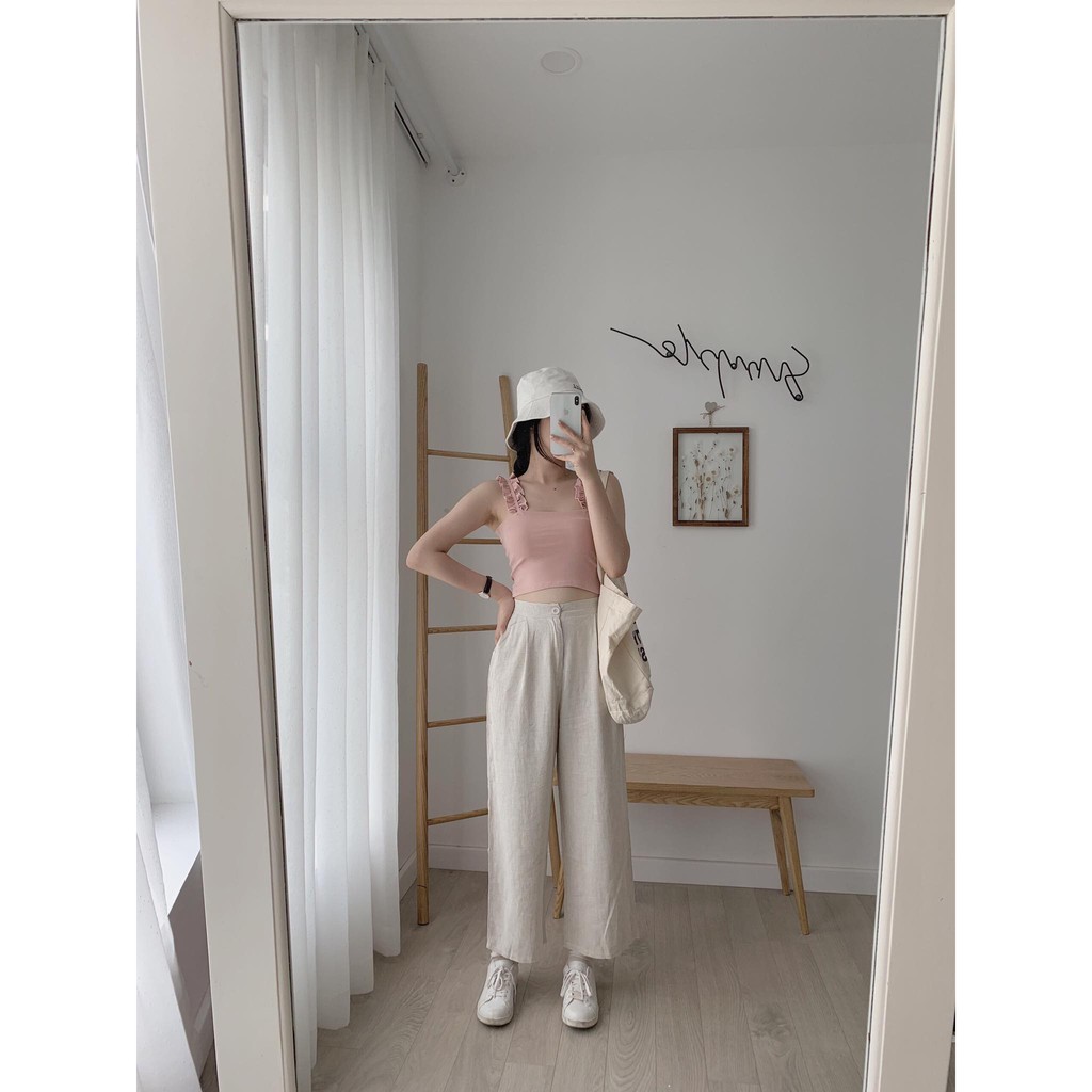 [Mã WASKT410K giảm 10K đơn 50K] Áo thun 2 dây bèo TKP94 1994closet | BigBuy360 - bigbuy360.vn