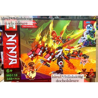 Lắp ráp xếp hình ninjago 118 : Rồng