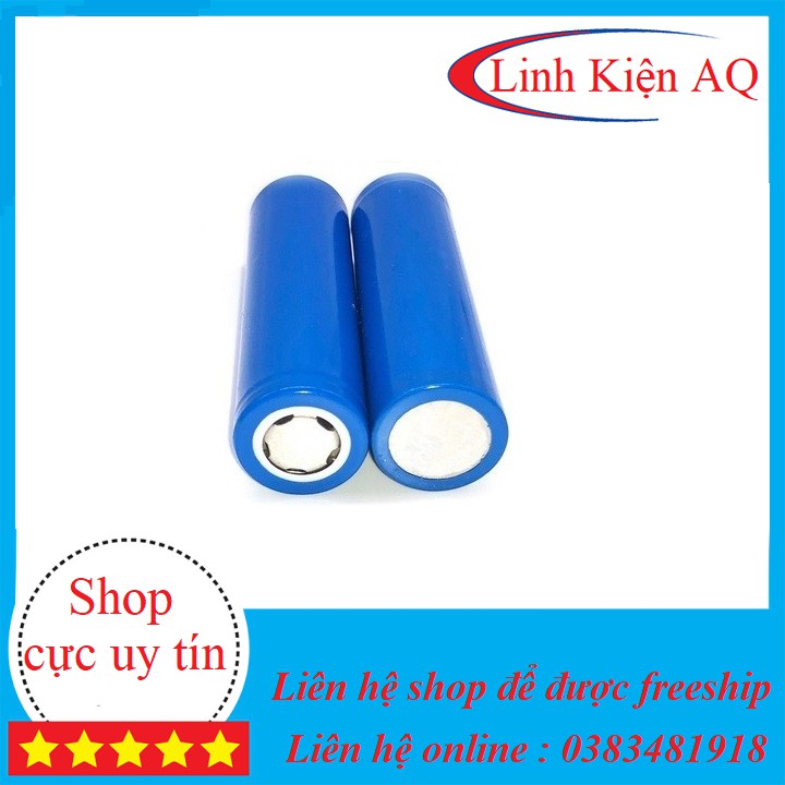 Pin Li-on 18650 dung lương 1500mAh dòng xả 10C
