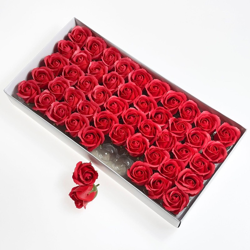 Hoa Sáp Trung 3 Lớp, Hàng Vip Loại 1, Bông Đẹp Giá Rẻ