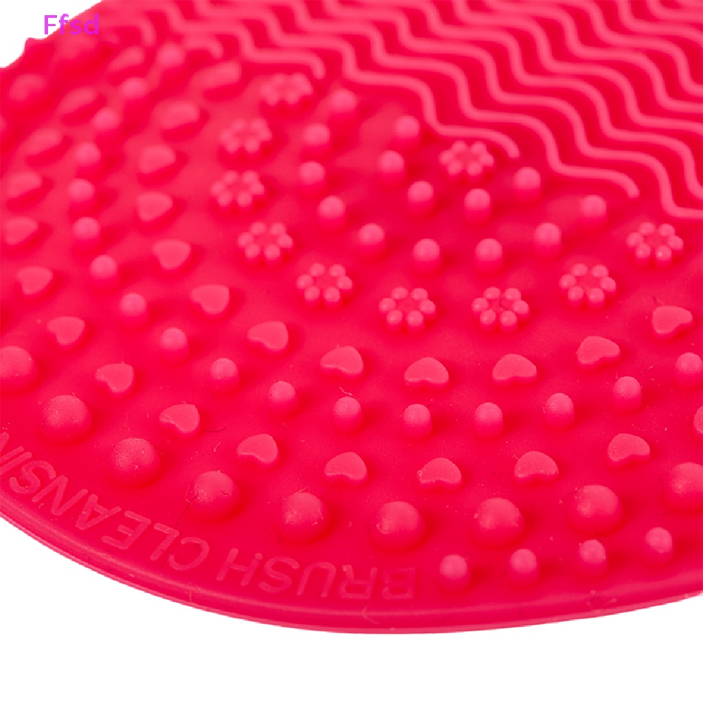 [Hàng mới về] Dụng cụ silicon vệ sinh cọ trang điểm chuyên tán kem nền