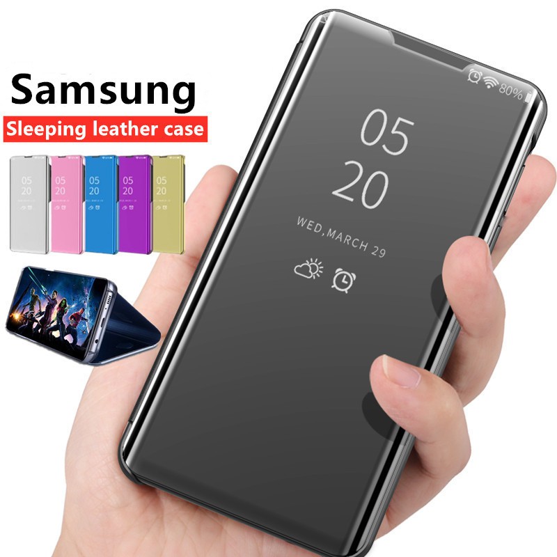 Ốp điện thoại có nắp đậy sang trọng cho SAMSUNG GALAXY A11 M11 A31 A51 A21 A41 A71 A01 M51 M31S M40S
