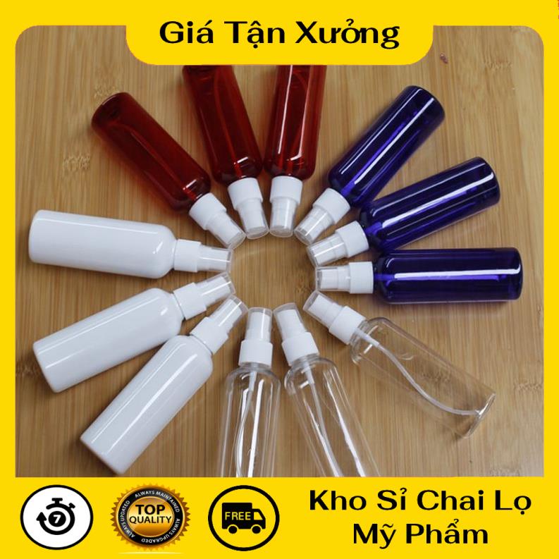 Chai Xịt Phun Sương ❤ TRÙM SỈ ❤ Chai xịt phun sương 20ml,30ml,50ml,100ml chiết mỹ phẩm, phụ kiện du lịch