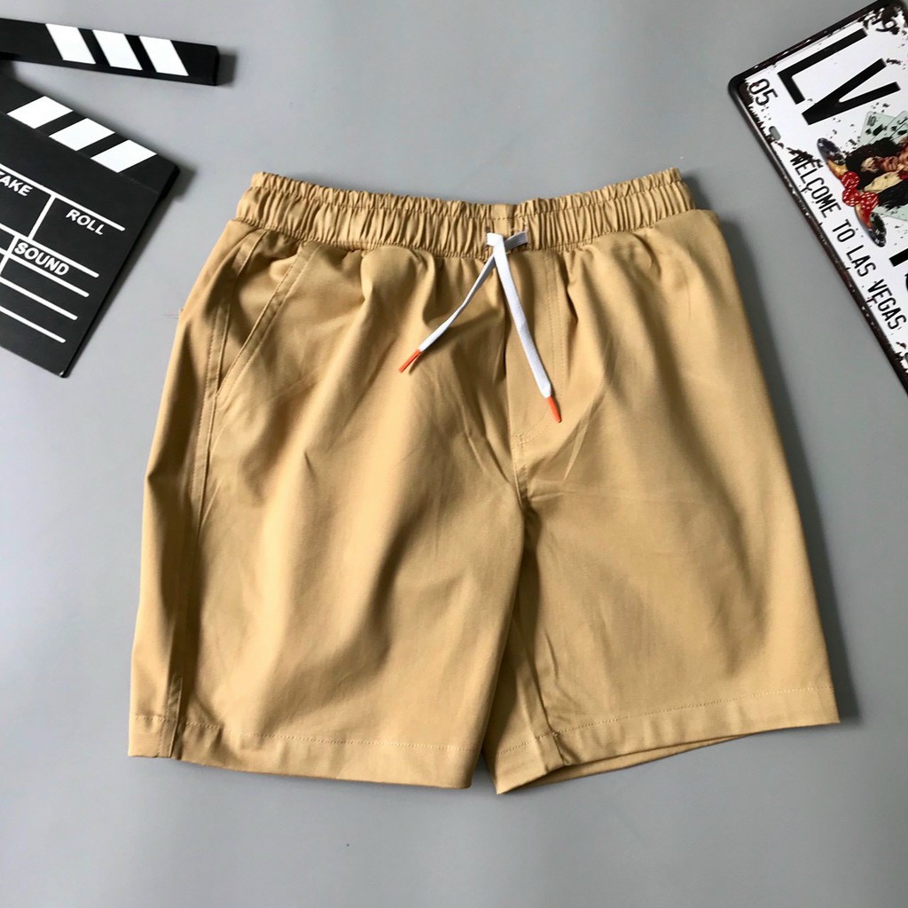 ( Shop uy tín ) Quần Short Kaki Nam Nữ Basic Unisex phong cách ulzzang co dãn thương hiệu 59SG Studio