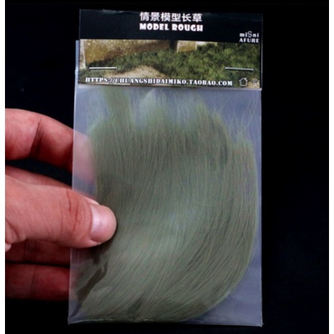 Mô Hình Cây Cỏ Mini Trang Trí loại cỏ lau, bụi cây lau cao 10cm