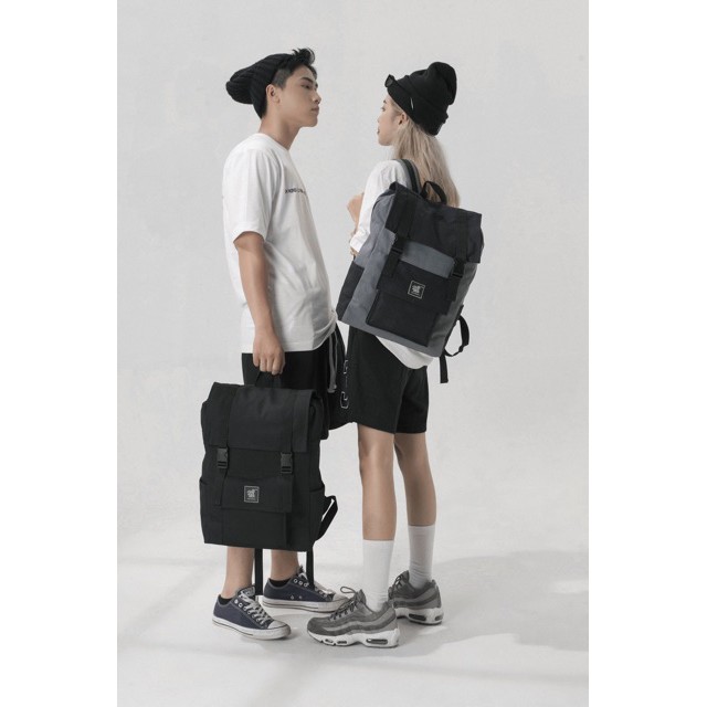 ba lô nữ [Mã WABRWB24 giảm 30K đơn 99K] Ba lô Bumb Backpack Tote Talk