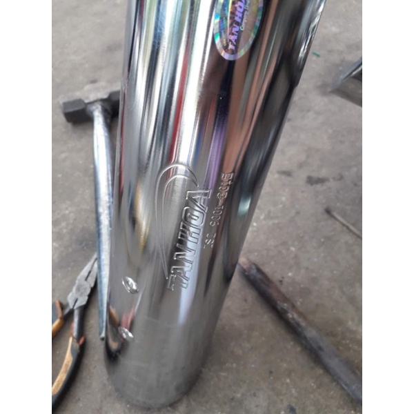 Bô Tân Hòa Đít Vát Móc Căng lắp cho xe Dream Wave  50 100 110cm3