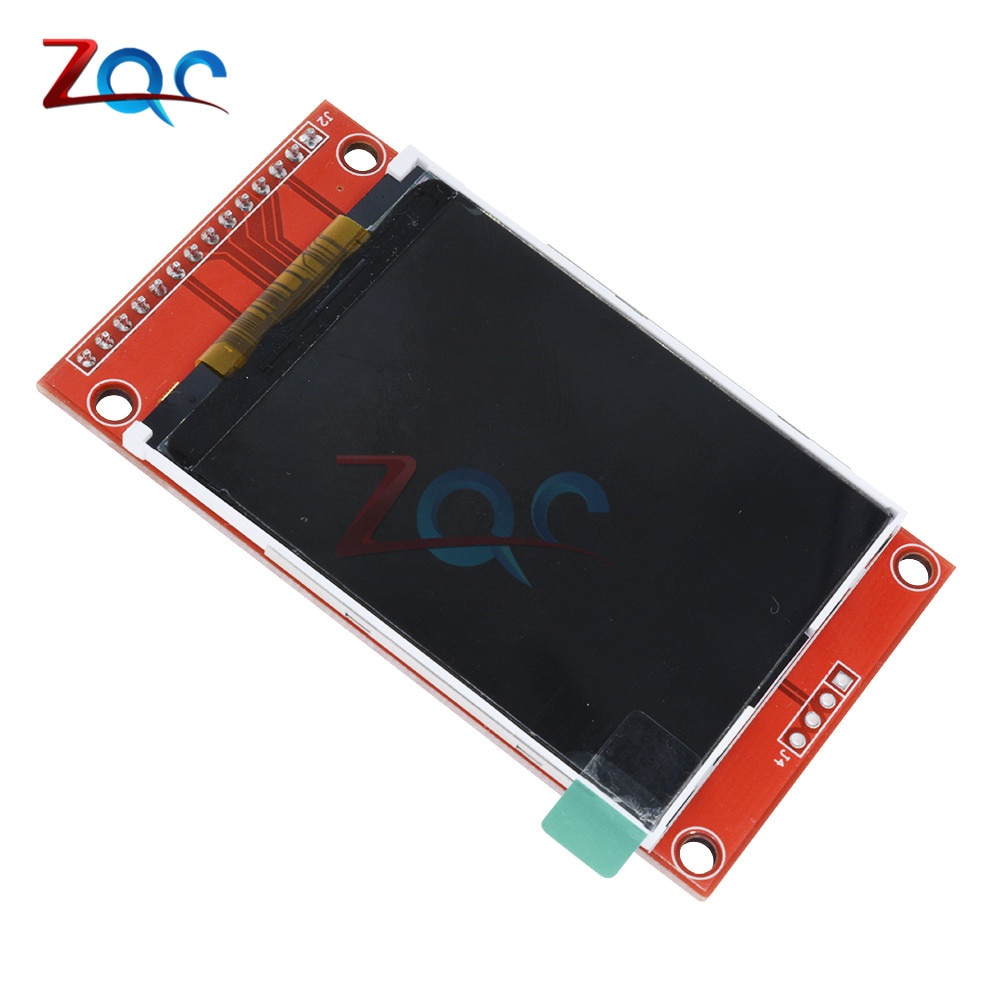 Mô Đun Cổng Sạc Lcd 2.4 "2.4" 240x320 Spi Tft + 5v / 3.3v Pbc Micro Sd Ili9341