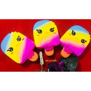 ( QKNN ) ĐỒ CHƠI QUE KEM SQUISHY CẢM XÚC MÀU NGẪU NHIÊN - kiểu dáng bắt mắt   ( nguyenhuyen9916)