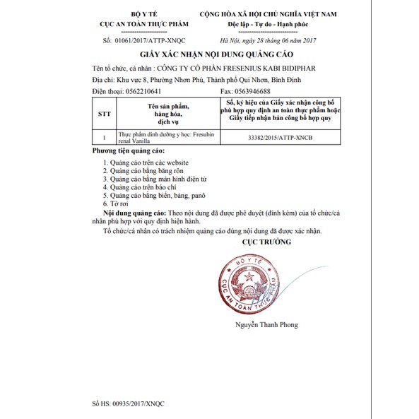 Sữa Fresubin Renal Drink Vanilla - Dinh dưỡng cho người suy thận trước lọc thận 1 lốc 4 chai 200ml