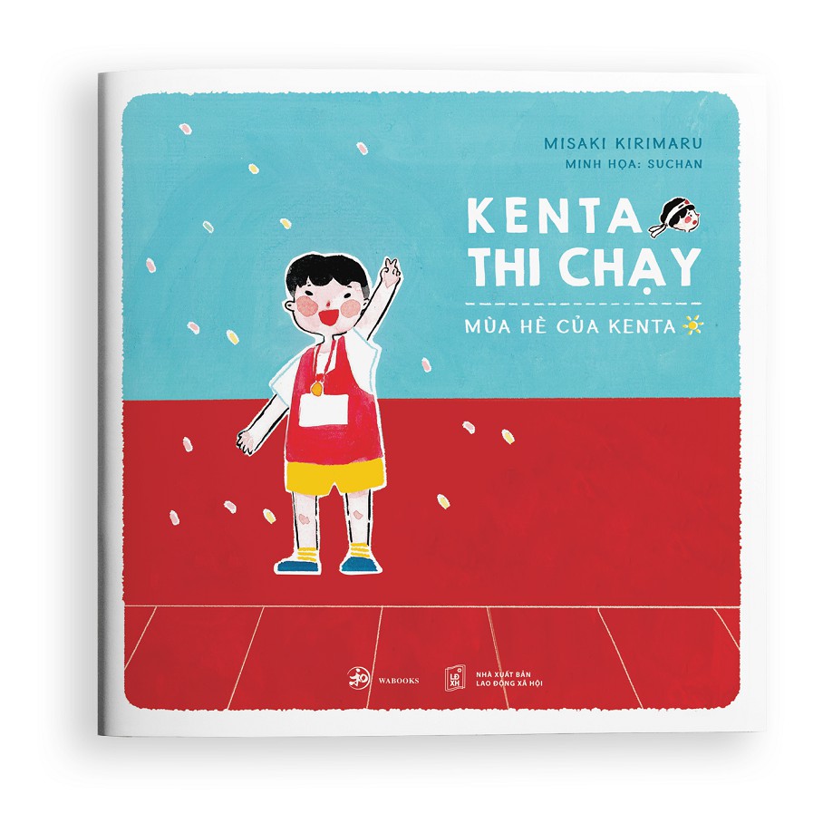 Sách ehon Nhật Bản - Kenta thi chạy - dành cho trẻ từ 3 tuổi