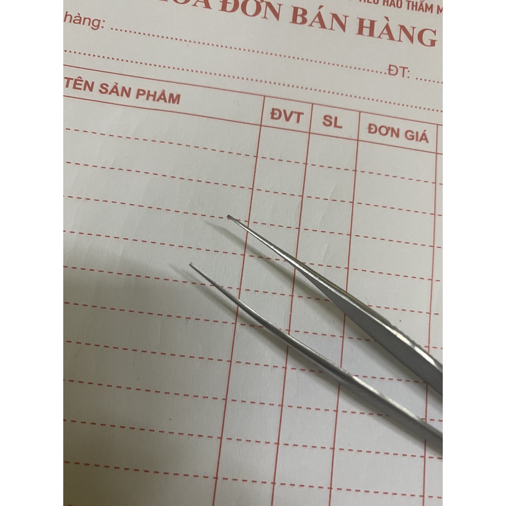 Nhíp Adson có mấu chuôi xanh hàng loại đẹp nhập khẩu Germany